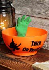 7.5-Inch Animated Monster Hand in Bowl Decoration