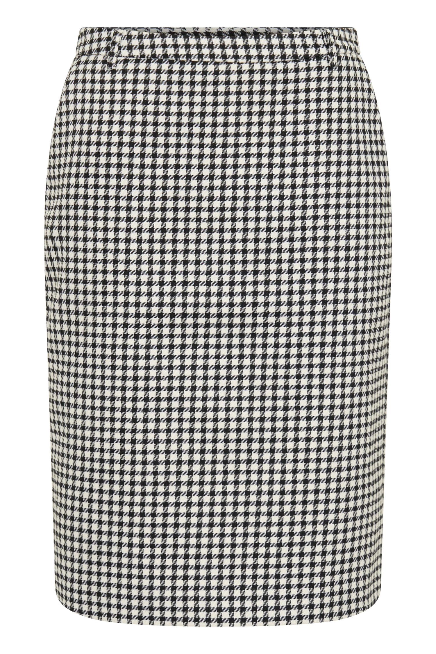 Amelie Tweed Midi Skirt - Houndstooth