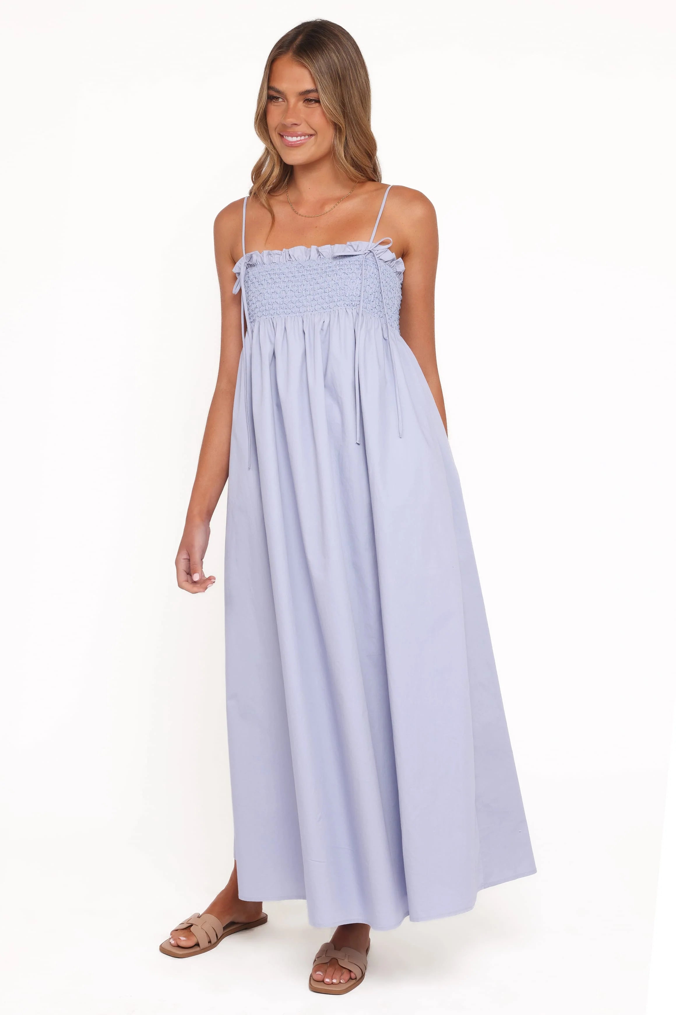 Josie Maxi Dress - Cornflower Blue