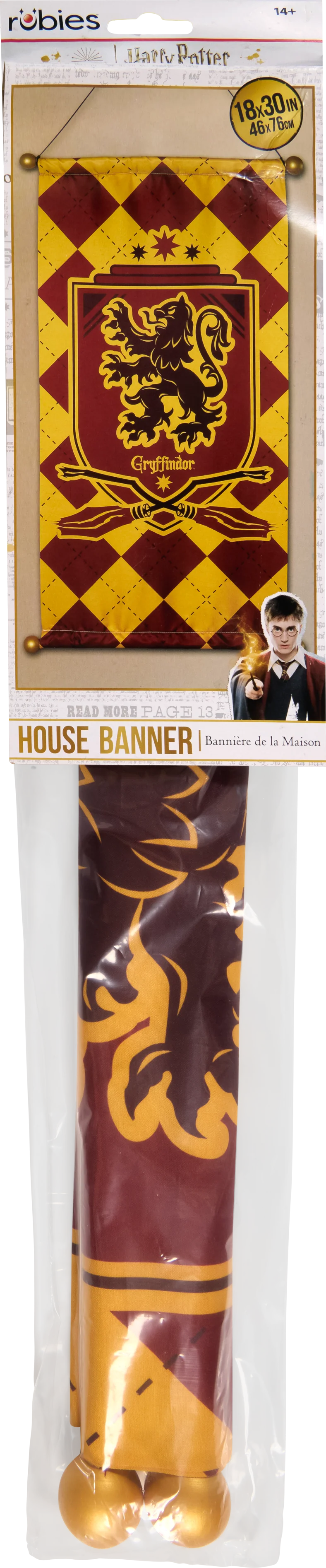 33-inch Harry Potter Gryffindor House Banner